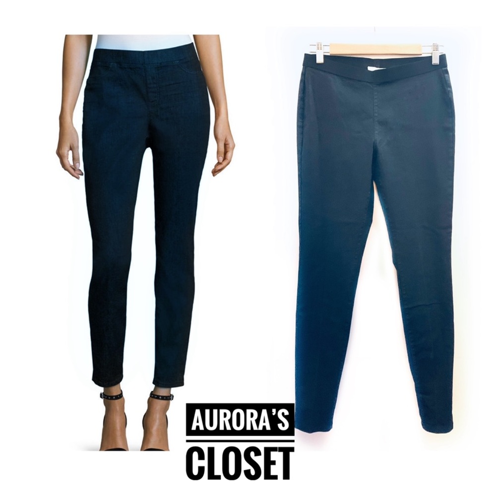 Eileen Fisher XS Blue Jean Jeggings Pull On